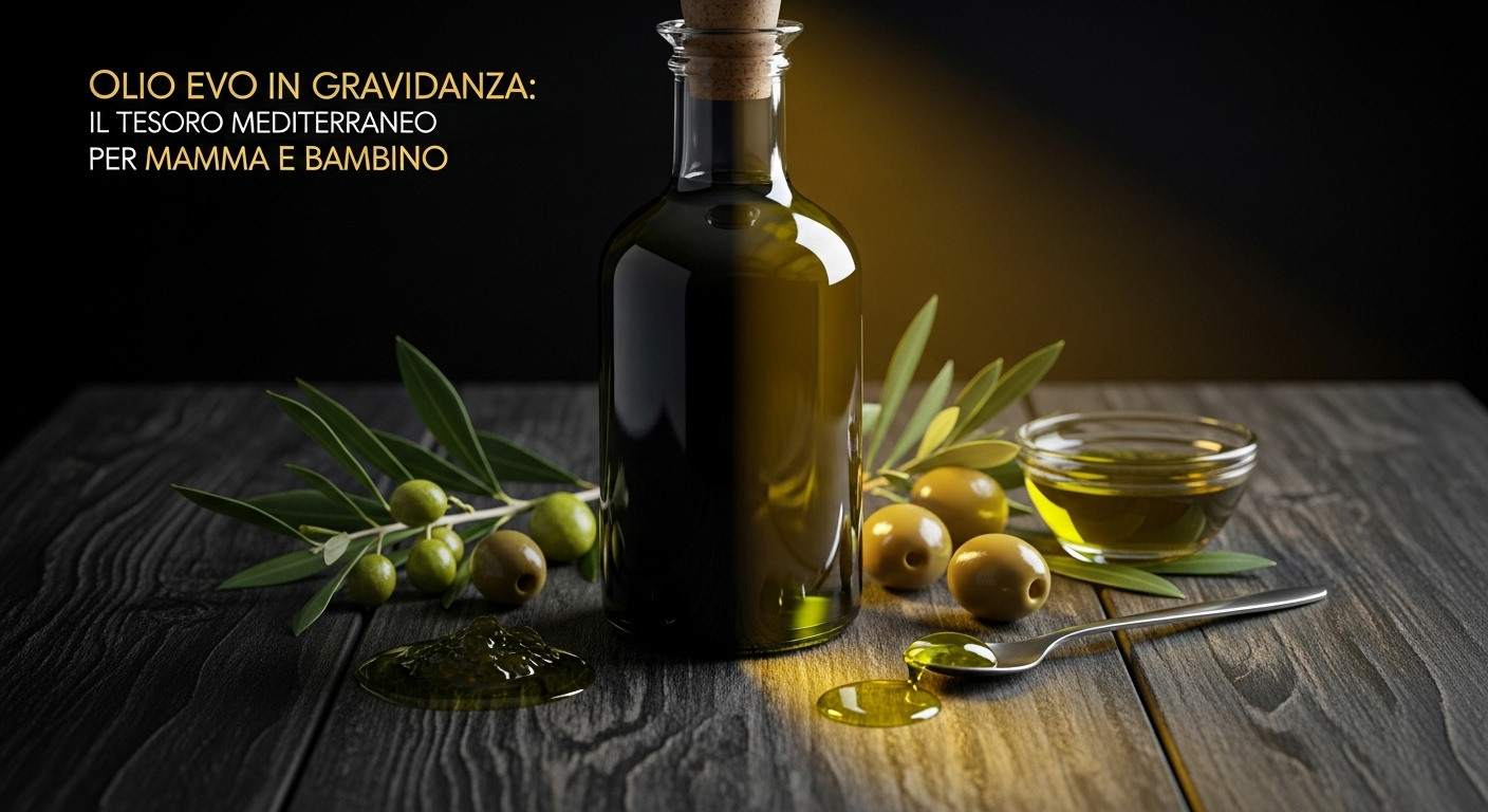 Olio EVO in Gravidanza: Il Tesoro Mediterraneo per Mamma e Bambino