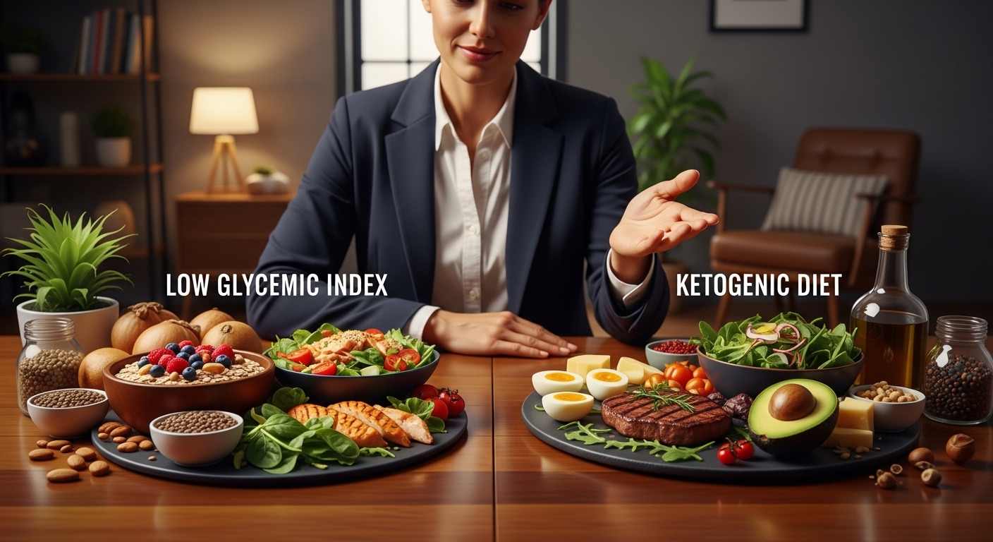 Dieta a Basso Indice Glicemico vs. Chetogenica: Quale Approccio Funziona Meglio Per Te?