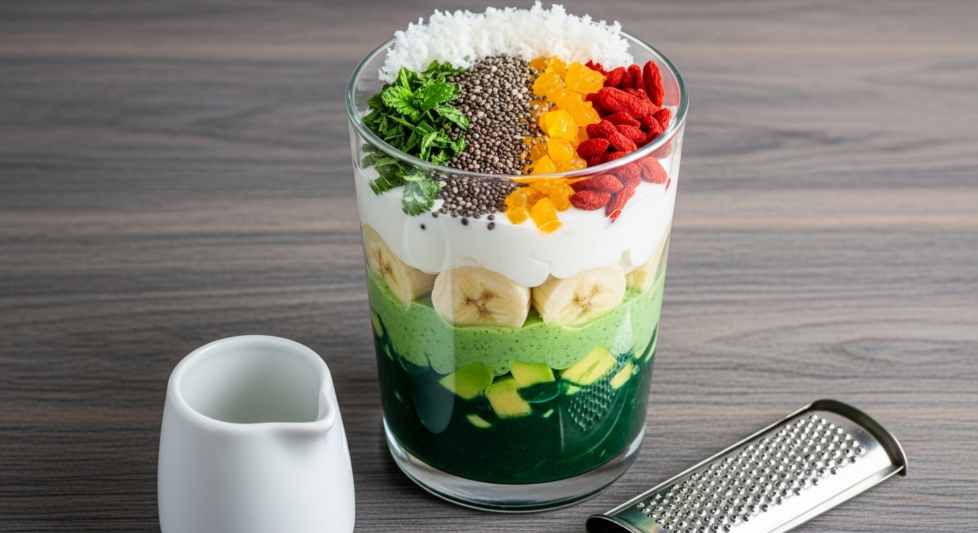 Frullato Energetico Mattutino con Superfood e Proteine