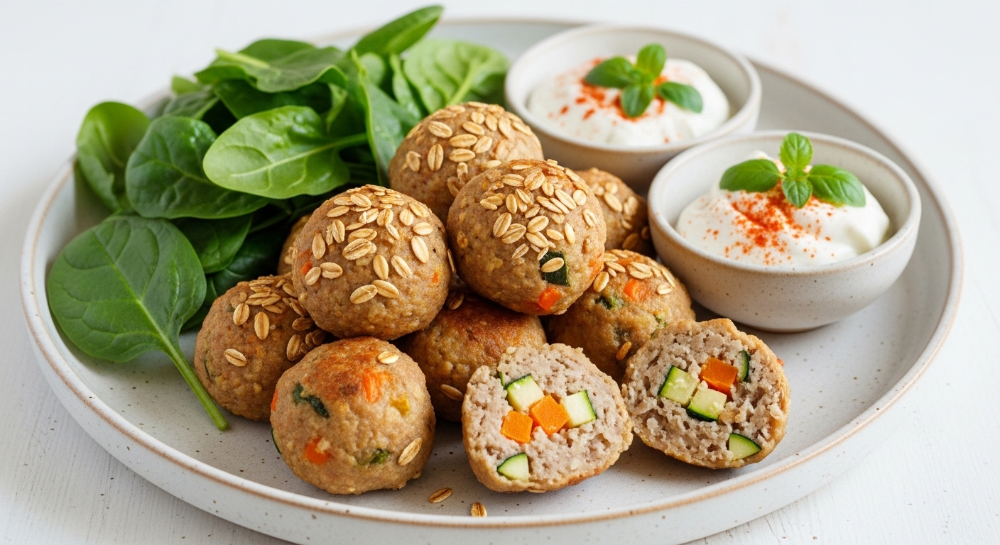 Polpette Avena e Verdure: Croccanti dal Forno