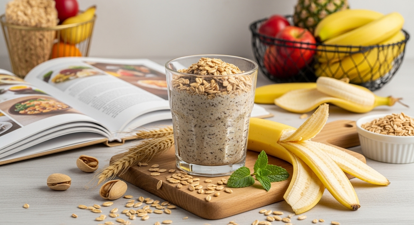 Avena Banana Forzuta: Frullato Proteico Post-Allenamento