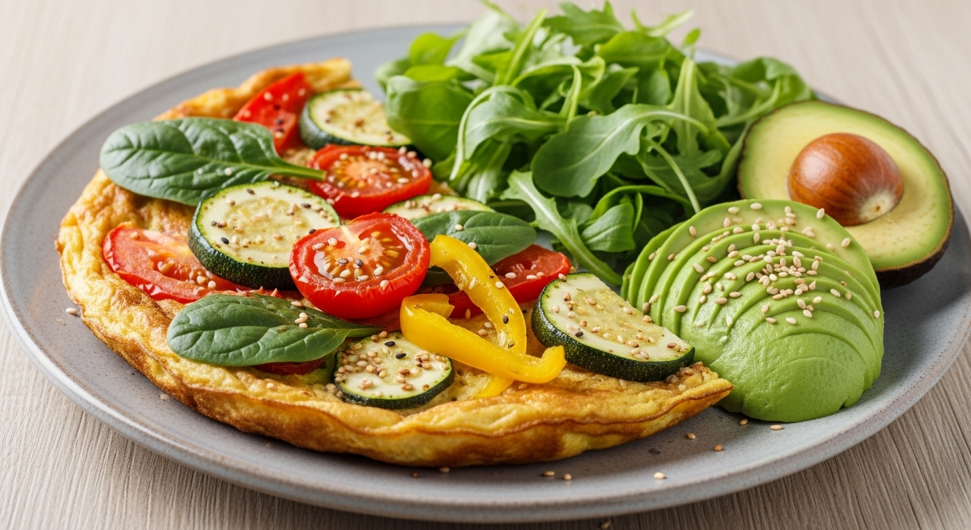 Frittata di Albumi e Verdure: Colazione o Cena Fit e Gustosa