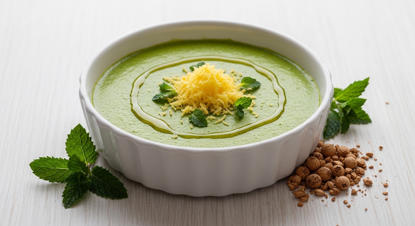 Vellutata Detox Verde e Zenzero: Leggera e Depurativa