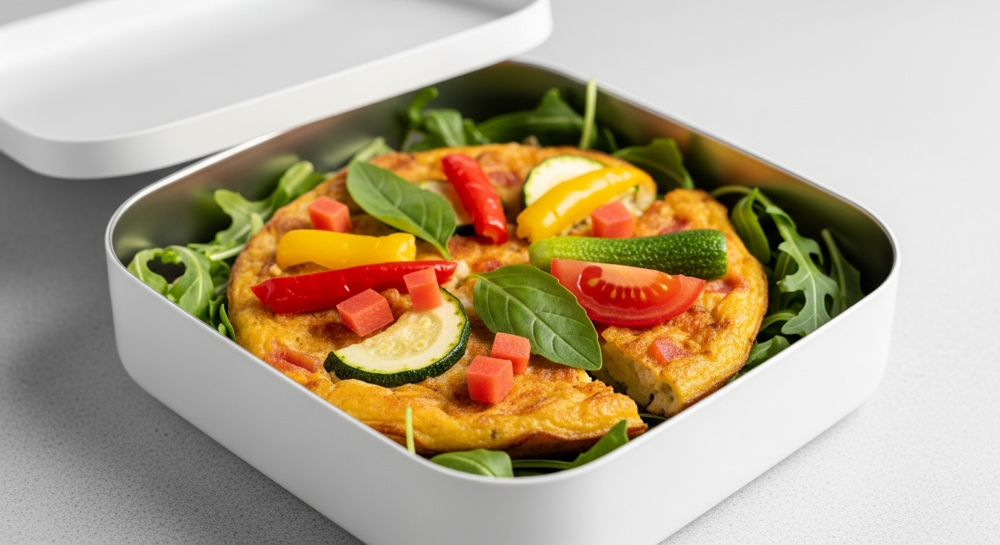 Frittata Ricca di Verdure e Ricotta Light: Schiscetta Perfetta