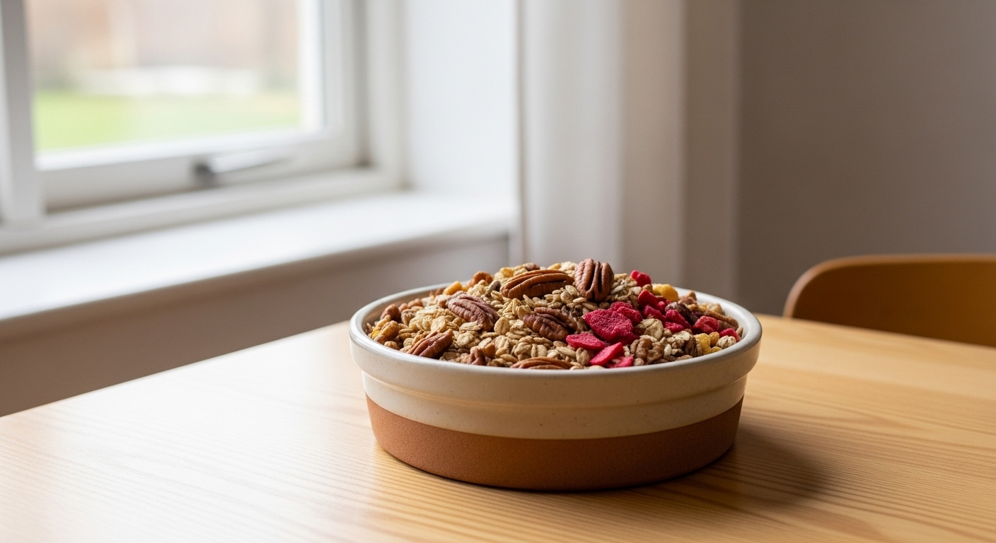 Muesli Croccante Fatto in Casa con Frutta Secca