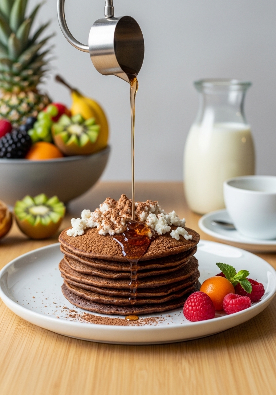 Pancake Proteico Cacao & Cocco: L'Energia Fit per la Tua Giornata