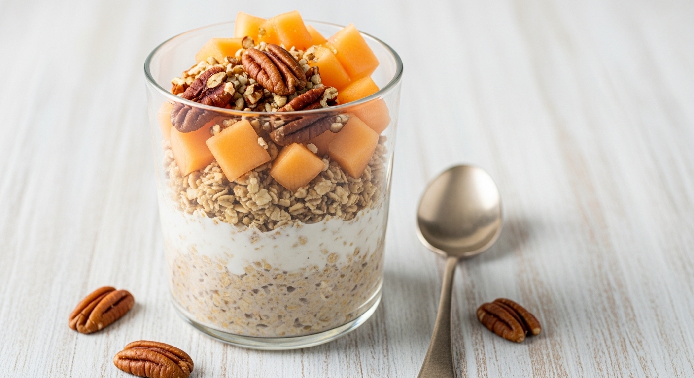 Overnight Oats Proteici: Mela Cannella Zero Zuccheri