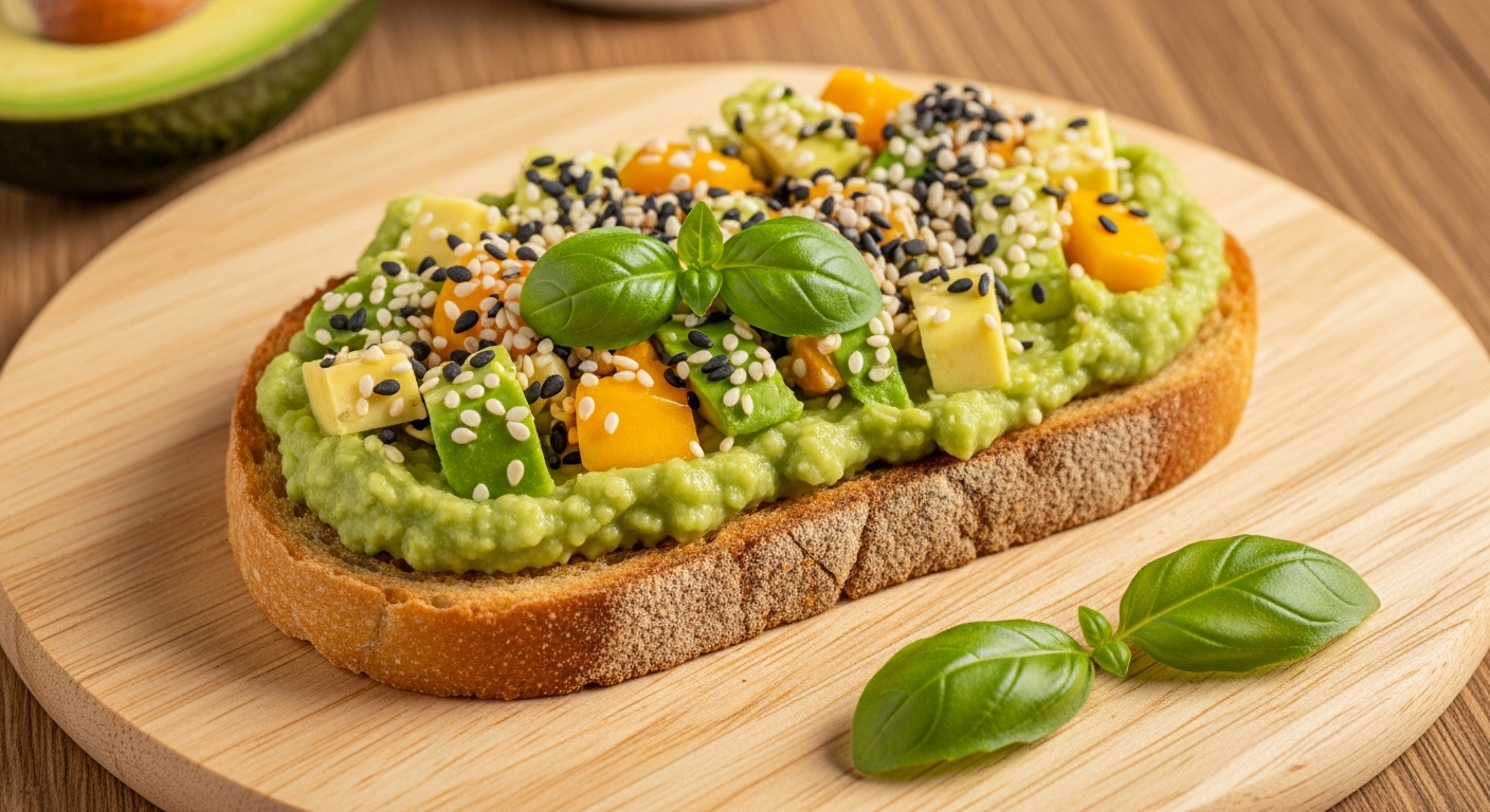 Toast Proteico con Avocado e Semi: Inizio di Giornata Top