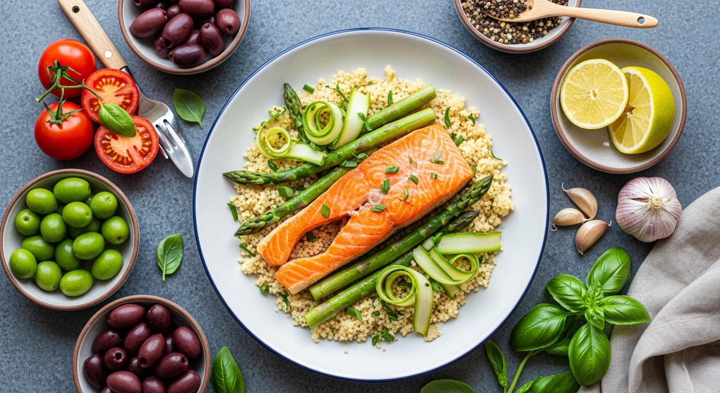 Couscous Salmone e Asparagi: Omega 3 e Leggerezza