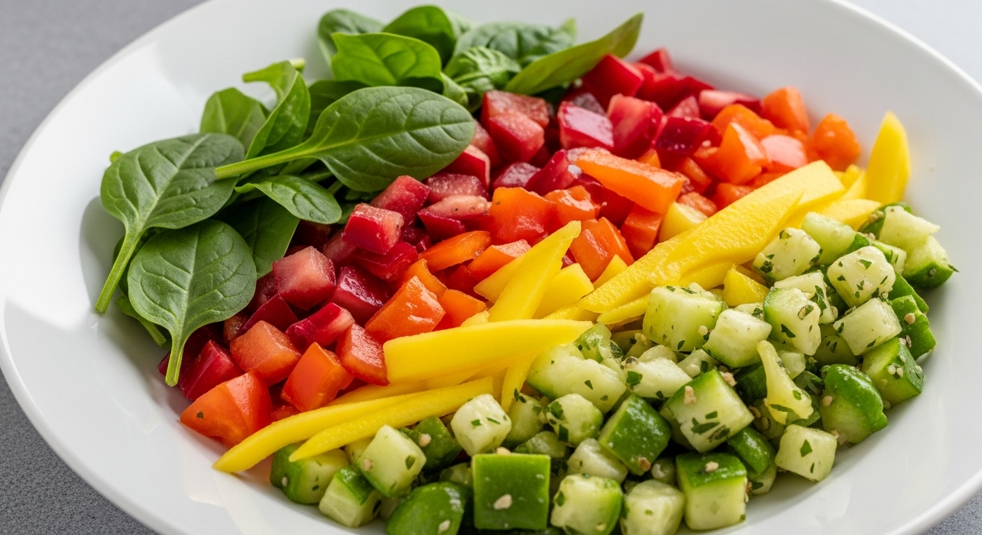 Insalata Proteica Arcobaleno: Nutri il Tuo Corpo con Gusto