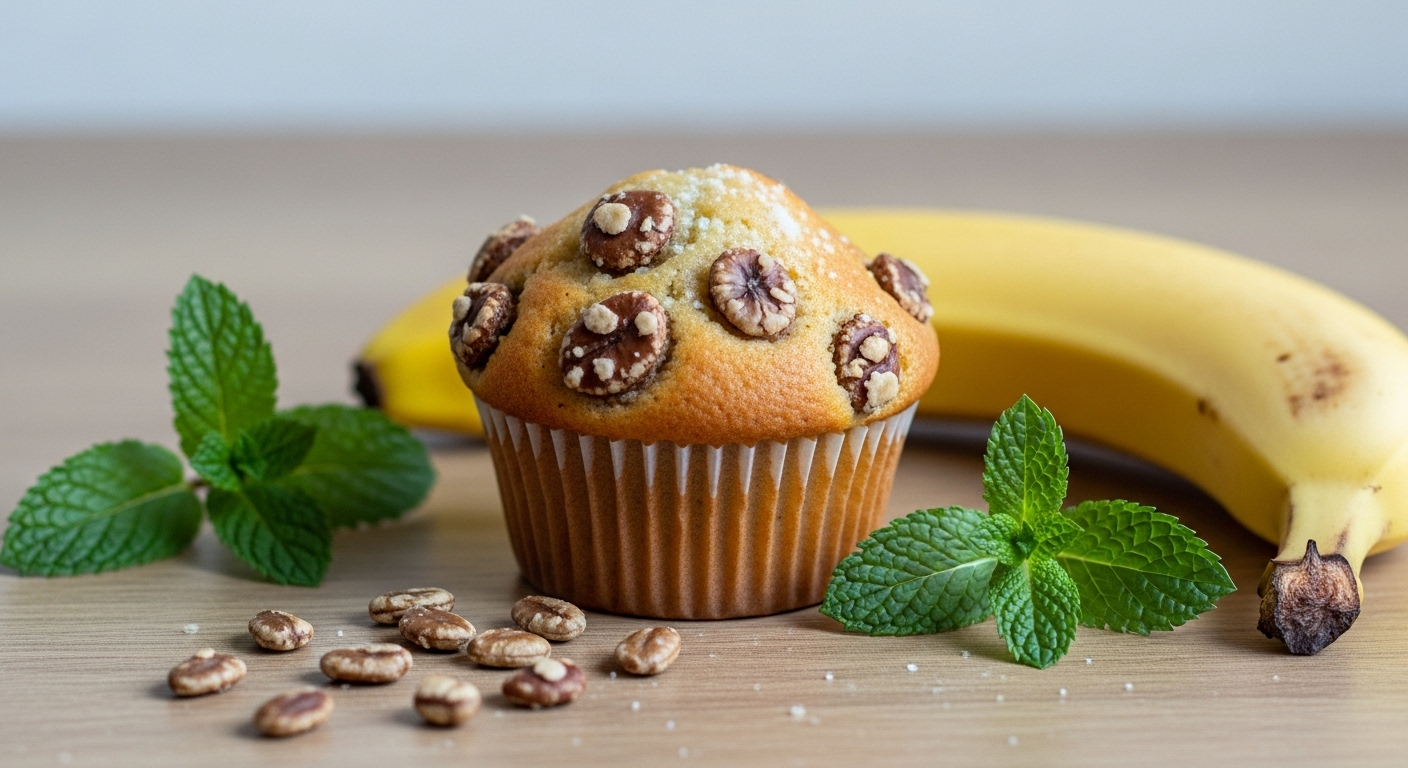 Muffin Semplice Banana & Noci