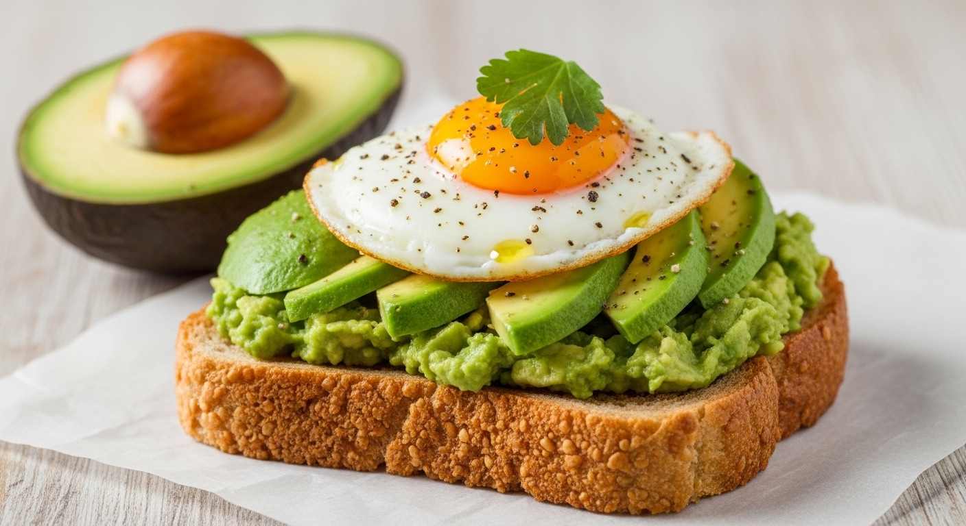 Toast Proteico di Avocado: Uovo in Camicia e un Tocco di Peperoncino