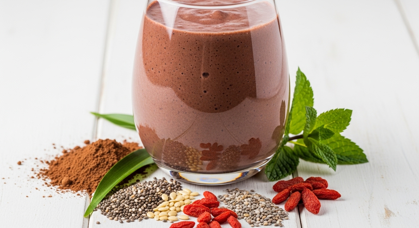 Cacao Power Smoothie: Energia & Proteine Vegetali
